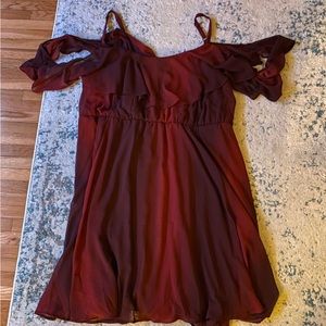 NWT! Flowy Red Torrid Dress Size 26